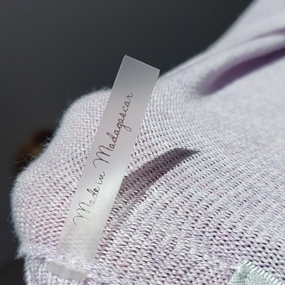 Repeat Cashmere Purple Sweater - Picture 6 of 7